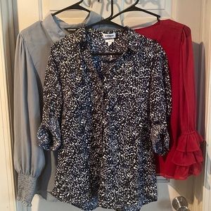 EXPRESS set of 3 Blouses!